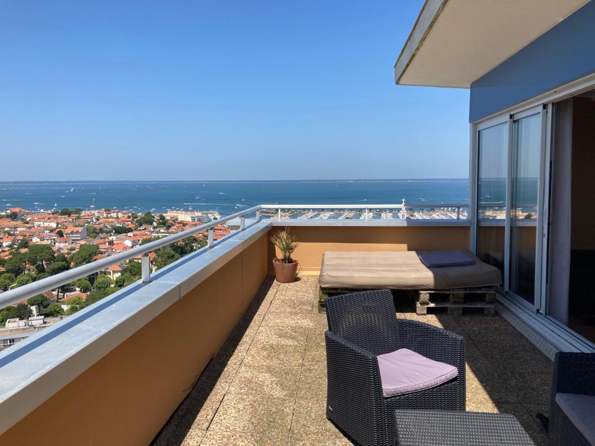 Plein Ciel Vue Bassin Apartment Arcachon Exterior foto